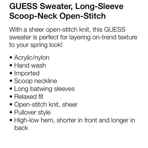 Open stitch sweater - Picture 6 of 7